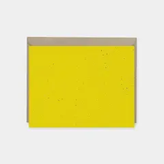 Speckled Yellow Note Cards
