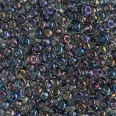 John Bead 6/0 Mixed Czech Glass Seed Beads, 100g Onyx Mix
