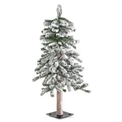 Heavy Flocked Alpine Tree 3ft