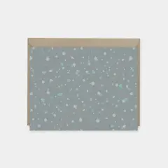 Ink Splot Dusty Blue Note Cards