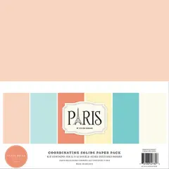 Carta Bella Paris Solids Kit