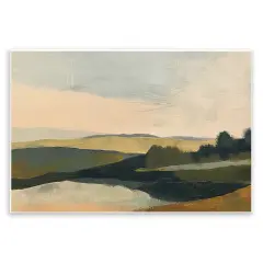 Stupell Industries Green Hills Painting Wall Plaque Art Design by Irena Orlov