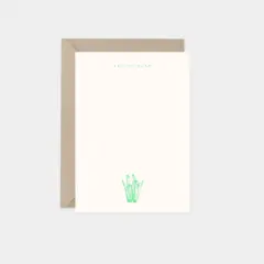 Sea Kale Botanical Recipe Cards II