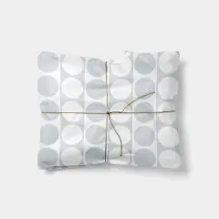 Circle Checker Gift Wrap VII