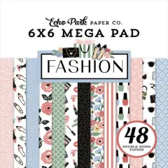 Echo Park Fashion Cardmakers 6X6 Mega Pad