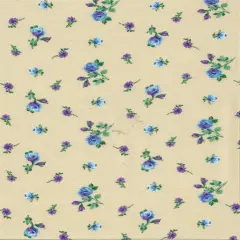1 Yard 100% Polyester CEY Ditsy Floral Print Fabric, 58/59" Wide STONE