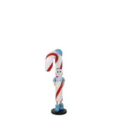 Jr Candy Cane Over Sized Statue