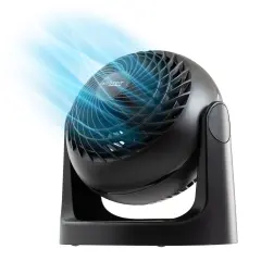 IRIS WOOZOO Circulator Fan, 5.5" Blade, Black