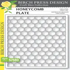 Birch Press Design Die-Honeycomb Plate