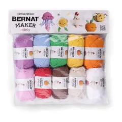 Bernat Maker Minis in Assorted Colors - 24 pack