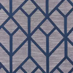 Percy Polyester-Cotton Upholstery Fabric 55" width Midnight