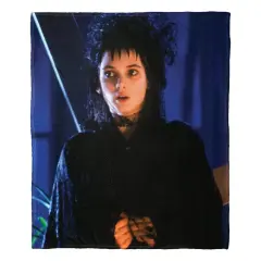Warner Brothers Beetlejuice Silk Touch Throw Blanket Strange Lydia