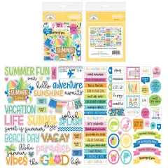 Doodlebug Chit Chat Die-Cuts-Summer Fun