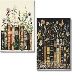 2 Pack Paint by Numbers Kit for Adults Framed