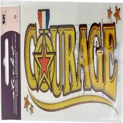 Sticko Courage Dimensional Epoxy Stickers