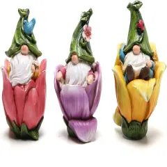 Gnomes Decorations for Home Spring and Summer Decorations Indoor Gnome Statuette