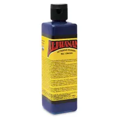 Alpha6 Alphanamel Lettering Enamel - Meyers Dark Blue, 236.6 ml, Bottle