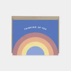 Rainbow Arc Thinking of You Card