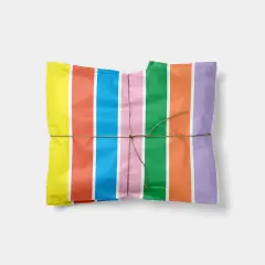 Big Multicolor Stripes Gift Wrap