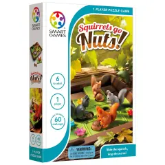 Squirrels Go Nuts&trade; 1-Player Puzzle Game