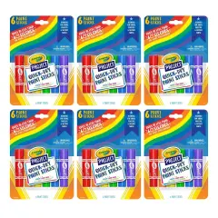 Project&trade; Quick-Dry Paint Sticks, 6 Per Pack, 6 Packs