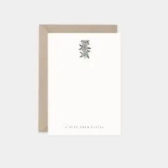 Fire Cherry Botanical Note Cards
