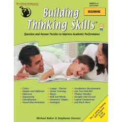 Building Thinking Skills&reg; Book, Beginning, Grade Pre K