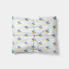 UFO Emoji Gift Wrap