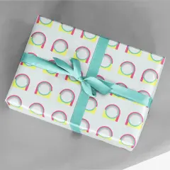 Geo Deco Miami Arch Gift Wrap