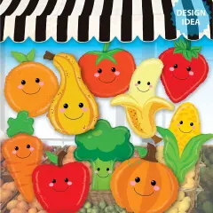 Betallic&reg; 26 Inch Produce Pals Apple Balloon