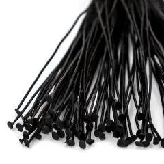 The Bead Chest Midnight Brass 21 Gauge 3 Inch Head Pins (Approx 100 pieces)