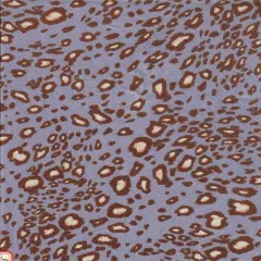 1 Yard 100% Polyester CEY Animal Print Fabric, 58/59&Prime; Wide LAVENDER