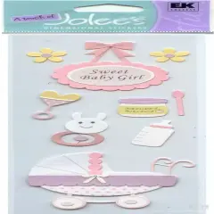 Jolee's Boutique Sweet Baby Girl Dimensional Stickers