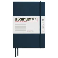 Leuchtturm1917 Ruled Hardbound Notebook - Deep Sea, 5-3/4" x 8-1/4"