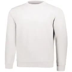 Augusta Sportswear&reg; Adult Fleece Crewneck Sweatshirt WHITE