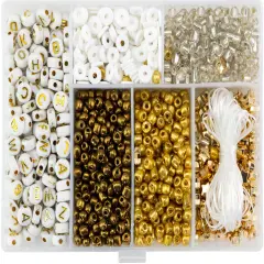 CousinDIY Mosaic Bracelet Kit-Gold Rush