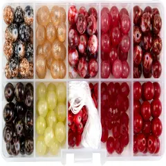 CousinDIY Mosaic Bracelet Kit-Burning Red