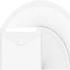 60 A4 Plastic Envelope for Documents