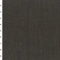 Deep Brown Textured Burlap Woven Home Decorating Fabric By the Yard