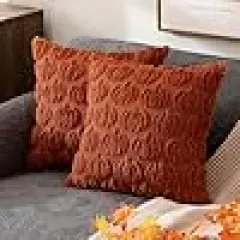 Pillows Plush Wool Couch Cushion Case