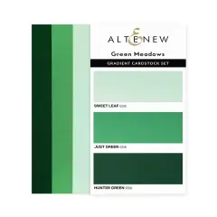 Gradient Cardstock Set - Green Meadows