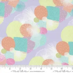 Purple Soiree Lavender Fan Frill 44"/45" Fabric Per Yard