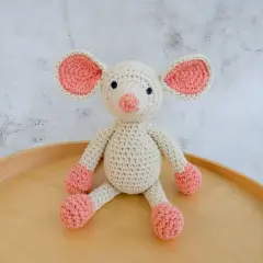 DIY Crochet Kit Monica Mouse PAK295