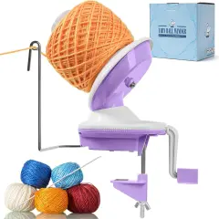 Yarn Ball Winder &ndash; Easy & Quiet Yarn Cake Maker for Knitting & Crochet