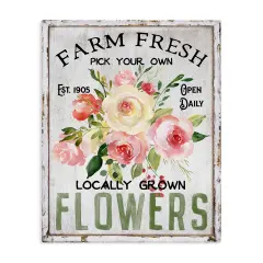 Stupell Industries Pick Your Own Flowers Canvas Wall Art Design by Creatif Belle