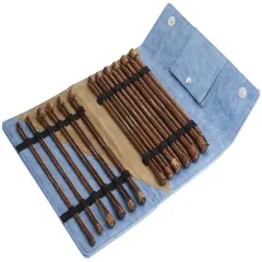 KnitPro-Ginger Straight Needles Set 10"-Set Of 12 - Assorted Sizes