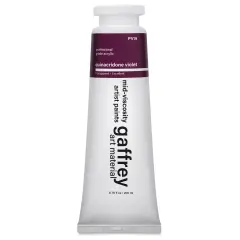 Gaffrey Art Material Standard Body Acrylic Paint - Quinacridone Violet, 200 ml tube