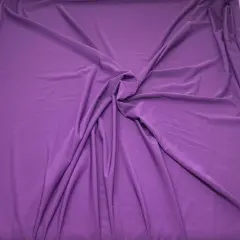 1 Yard Soft ITY Knit Solid Fabric Smooth Stretchy Material for Stylish Draped Clothing 60 Inch Width DK Purple