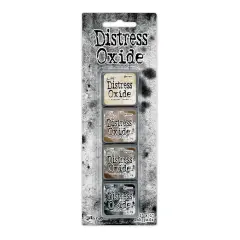 Tim Holtz Distress Mini Oxide Ink Pads 4/Pkg-Kit #6