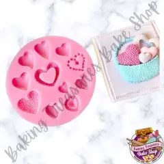 Hearts Collection Silicone mold